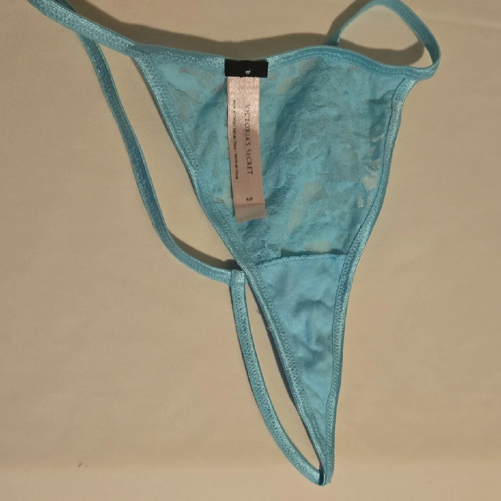 Victoria's Secret Blue Chemise Halter Style Empire Waist